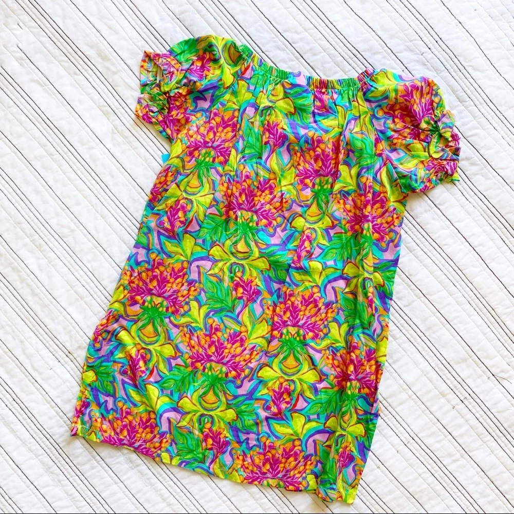 NWT Haley and the Hound Tropical Beach Print Sun Dress sz 2